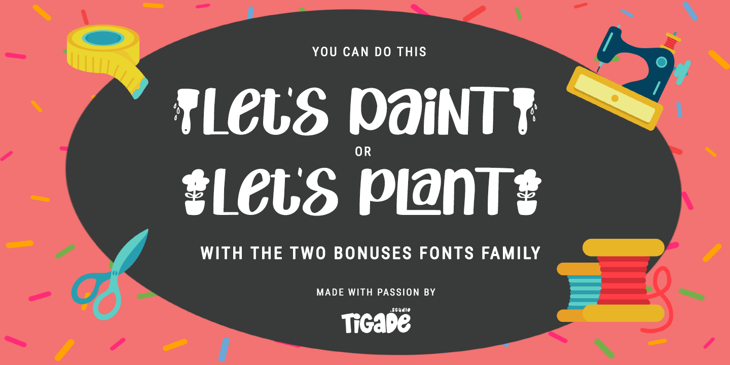 Crafting Island Paintbrush Font preview